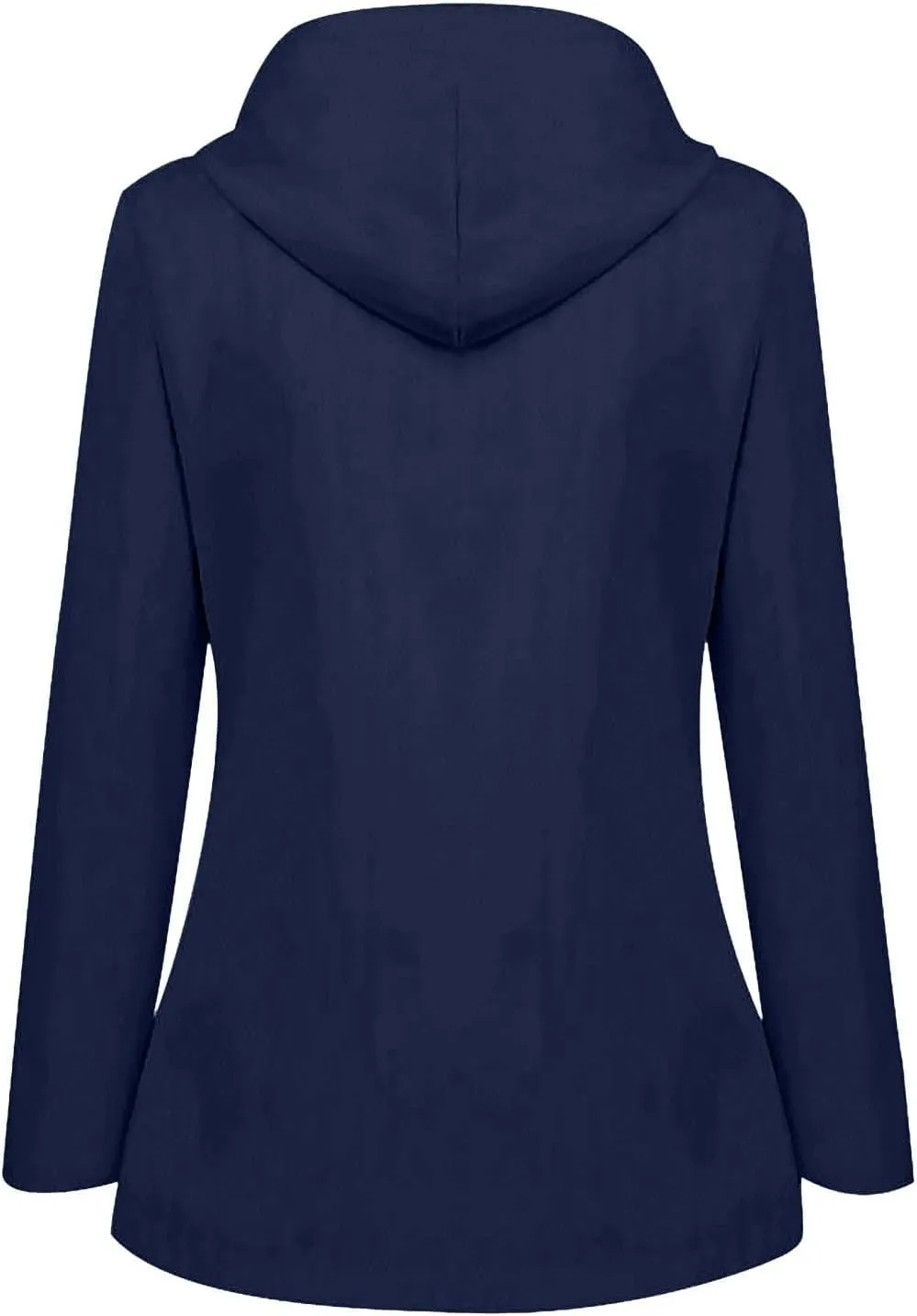 2025 Womens Raincoat Spring Fashion Plus Size Waterproof Lightweight Jacket Outdoor Raincoats Windbreaker with Hood