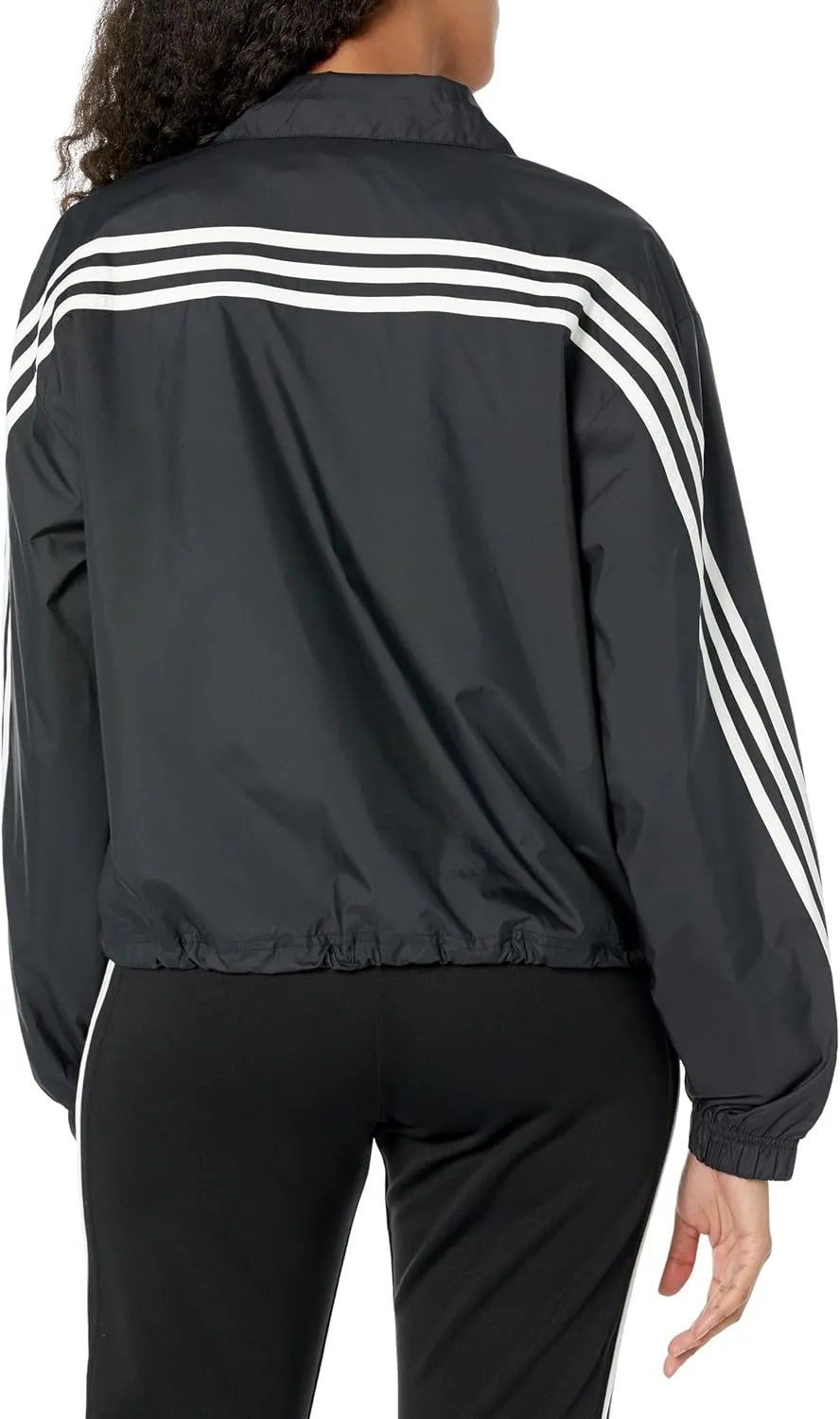 adidas Women's Future Icon Three Stripes Woven Windbreaker