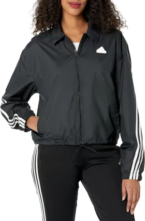 adidas Women's Future Icon Three Stripes Woven Windbreaker