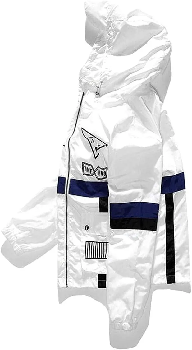 AITFINEISM Men's Lightweight Windbreaker Jacket Casual Zip Up Jackets With Hooded