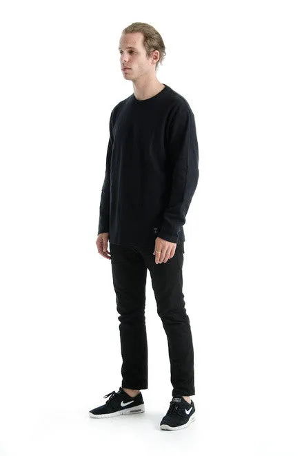 Akomplice VSOP -  Birch L/S Men's Tee, Black