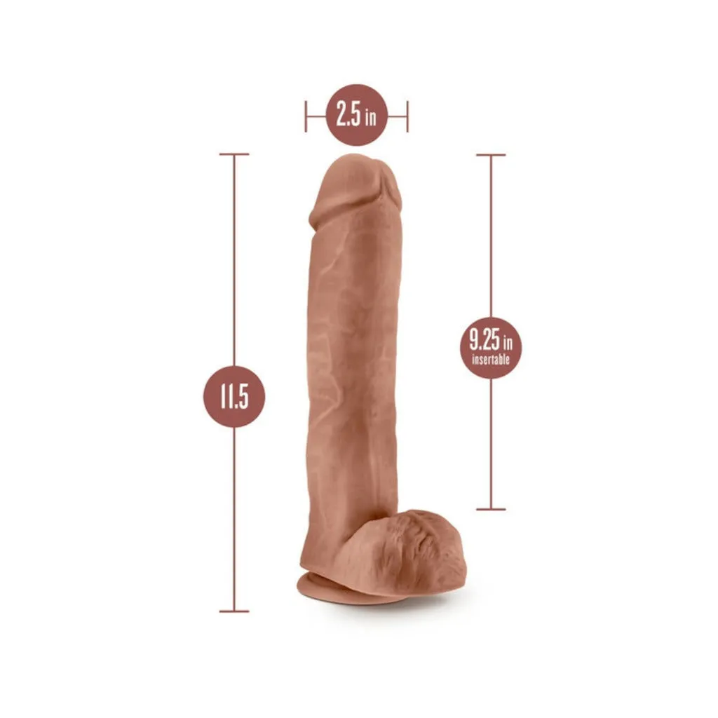 Au Naturel - Big John - 11 in Dildo - Mocha