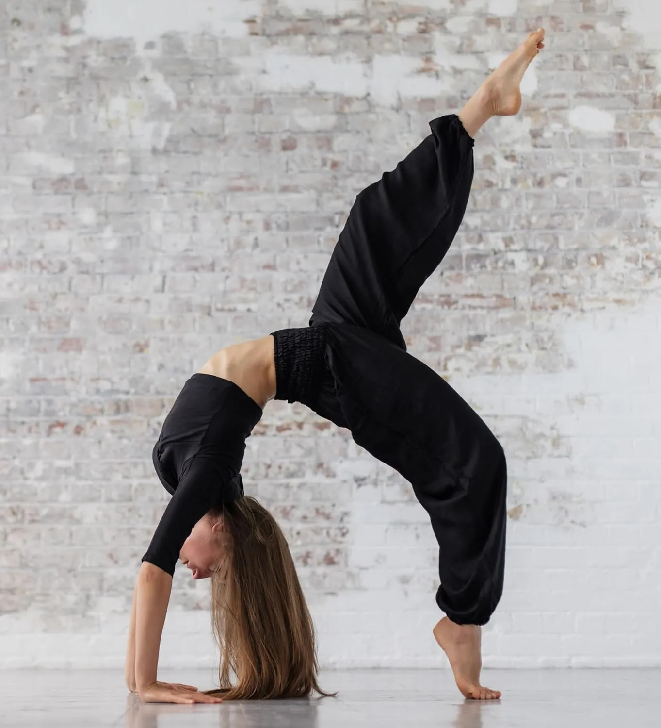 B BANGKOK PANTS Harem Pants Women Yoga Boho Clothes with Pockets