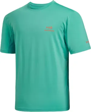 BASSDASH Mens UPF 50  Sun Protection Fishing Shirt Short Sleeve UV T-Shirt