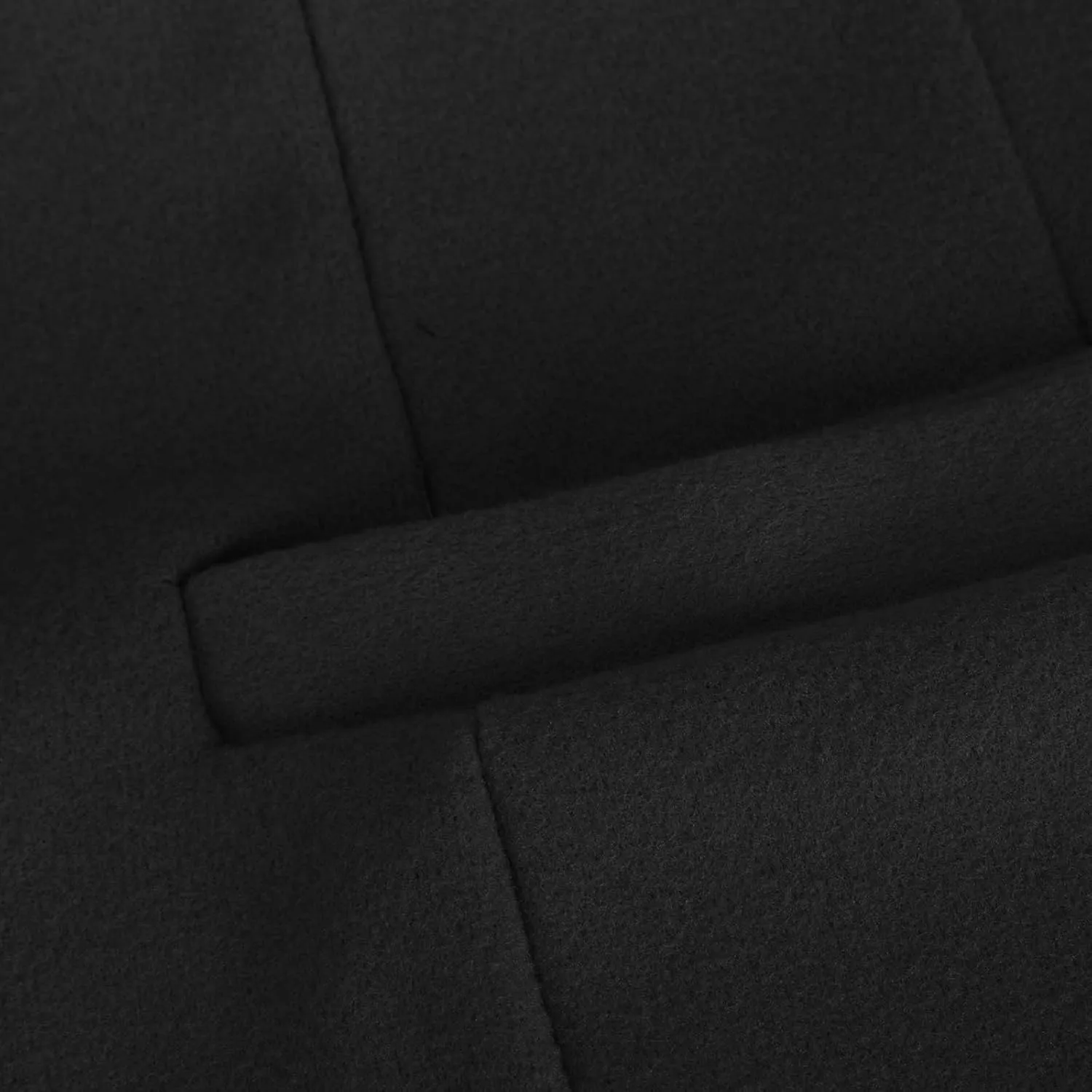 Binmer Women's Sleeveless Blazer Vest Fashion Woolen Trench Coat Casual One Button Longline Jackets Outerwear with Pockets