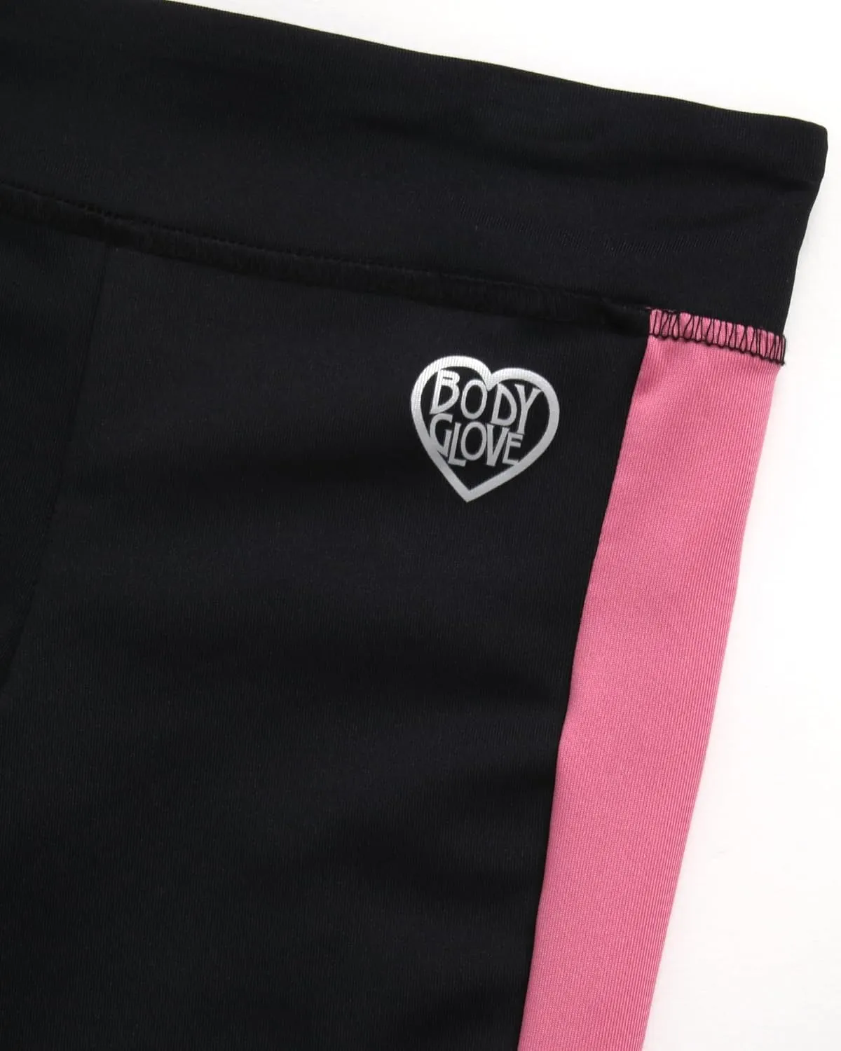 Body Glove Girls' Leggings Set - 3 Piece Windbreaker, T-Shirt, Leggings - Athleisure Outfit Set for Girls (2T-6X)