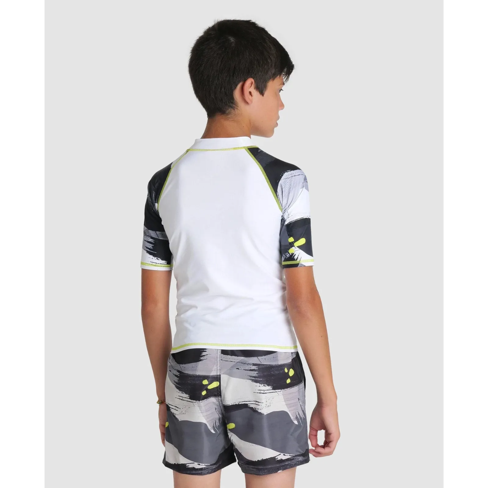 BOY'S SHORT SLEEVES RASH GUARD