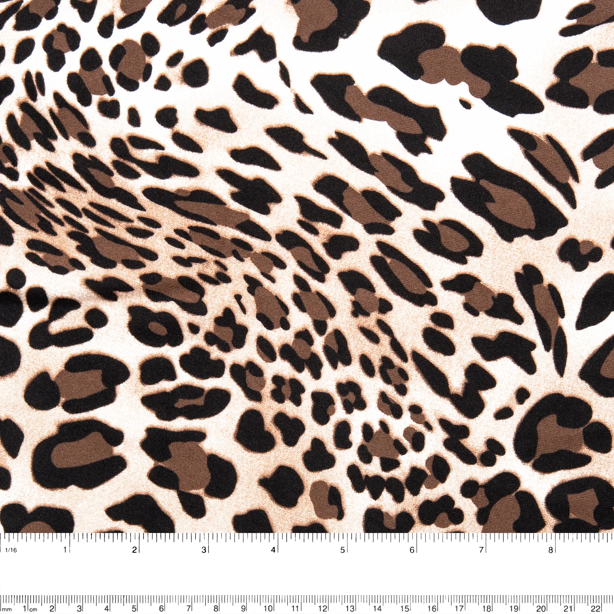 Brushed Knit - Leopard - Dark brown
