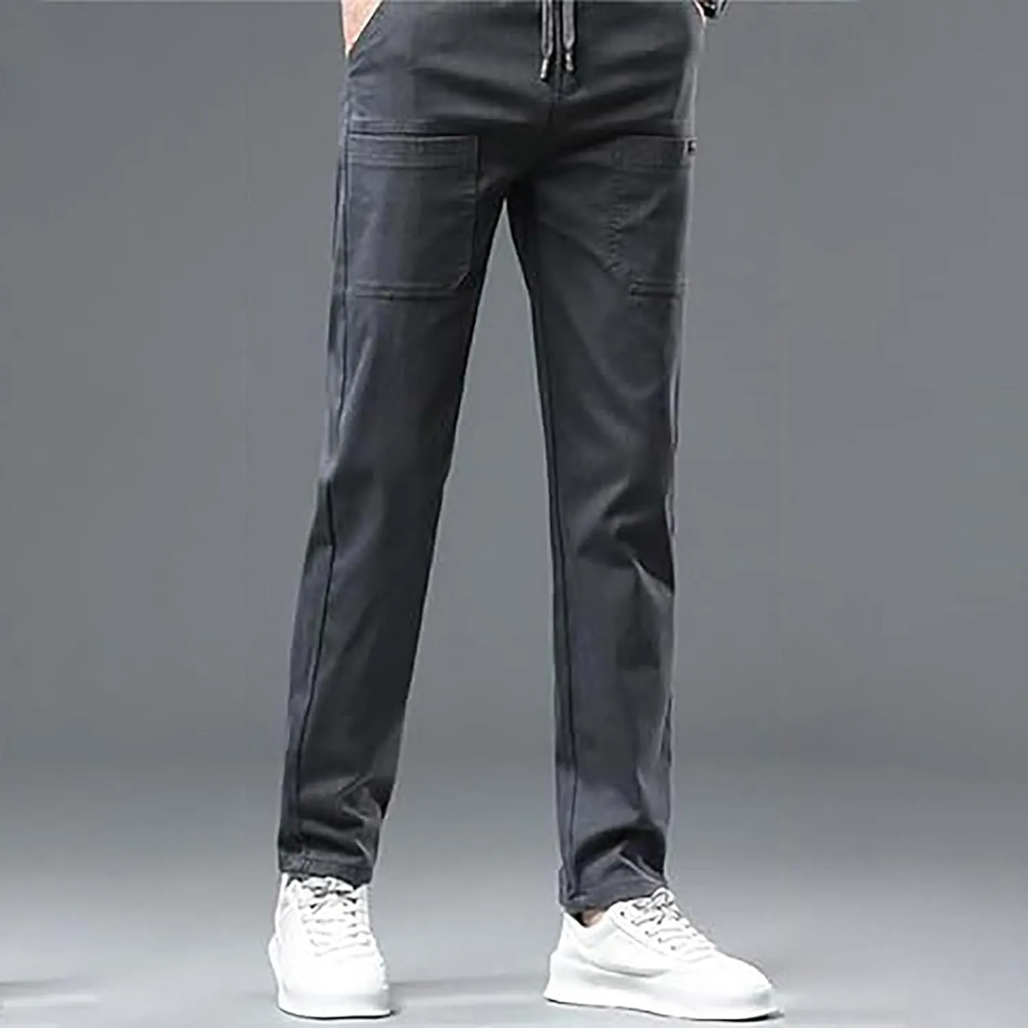 Cargo Pants for Men High Stretch Multi Pocket Durable Trousers Breathable Plus Size Comfort Fit Stretch Cargo Pant