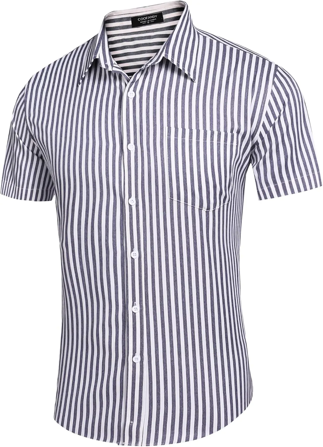 COOFANDY Men's Summer Beach Hawaiian Tropical Shirt Casual Short Sleeve Shirt