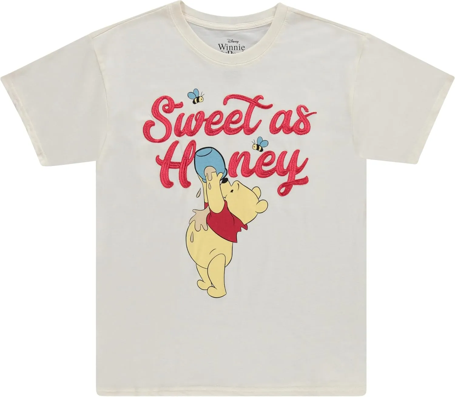 Disney Ladies Classic Pooh Shirt - Vintage Winnie The Pooh Tee Shirt - Winnie, Eeyore, Piglet Vintage T-Shirt