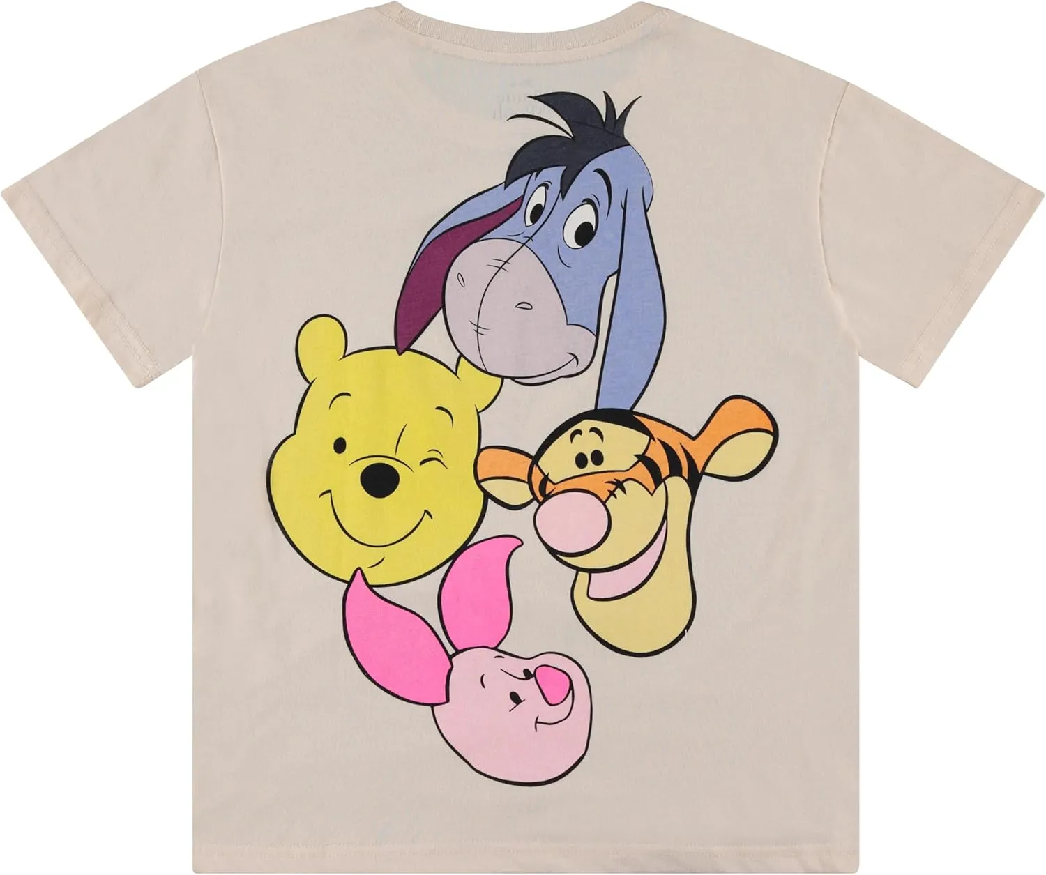 Disney Ladies Classic Pooh Shirt - Vintage Winnie The Pooh Tee Shirt - Winnie, Eeyore, Piglet Vintage T-Shirt