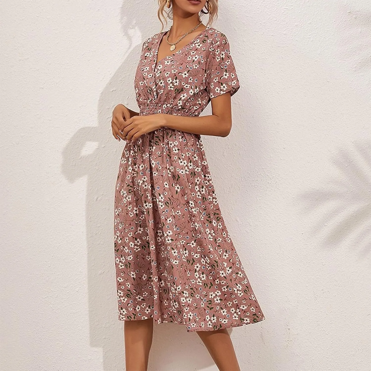 Dresses for Women 2025 Tea Party Dresses for Woman Womens Summer Dresses Spring Summer Casual