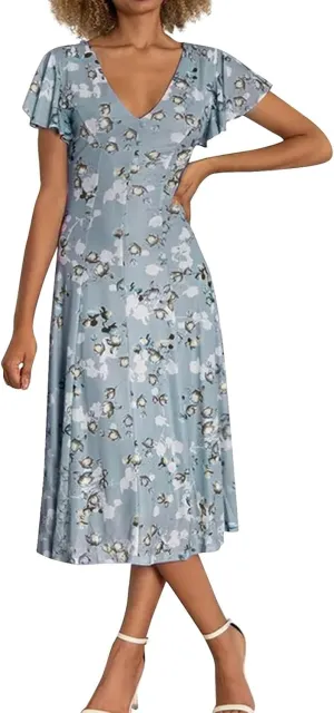 Easter Dress for Women Summer Dresses for Women 2025 Swing Chiffon Dress Fitted Spring Summer