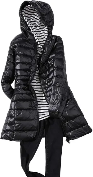 Fluffy Padded Jacket Winter Coat Heated Jacket for Women Solid Fleece Jacket Warmth Tops 2024 Comfort Zipper Slimming