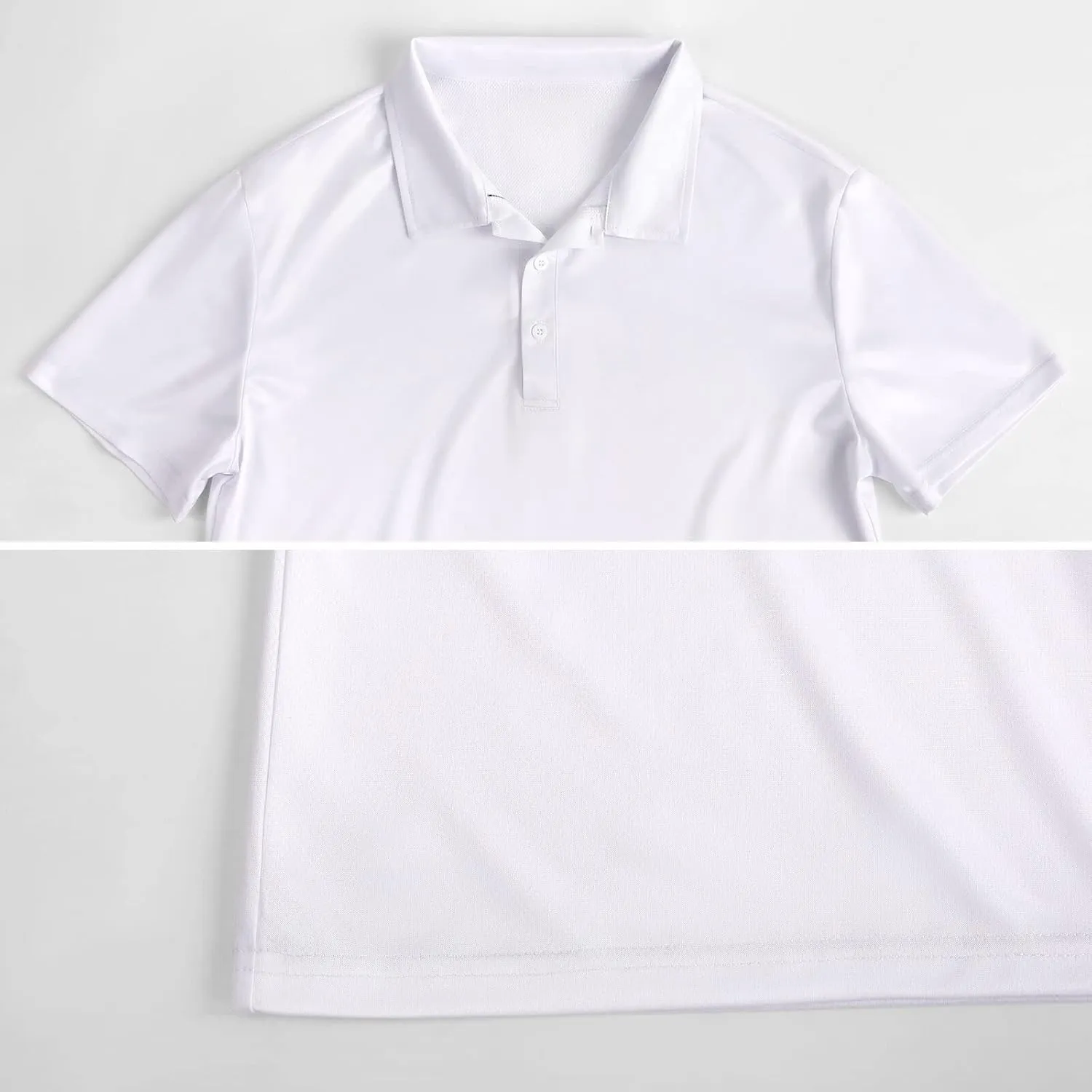 Funny Fitness Workout Gym Donut Polo Shirt for Men Collared Short Sleeve T Shirt Golf Shirt Slim Fit Tee Top