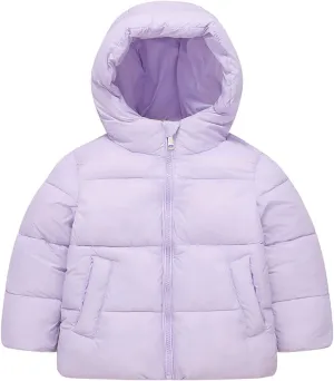 Girls Boys Down Cotton Padded Jackets Autumn Winter Kids Cotton Thicken Warm Coat Unisex Hooded 5t Jacket Girls Winter