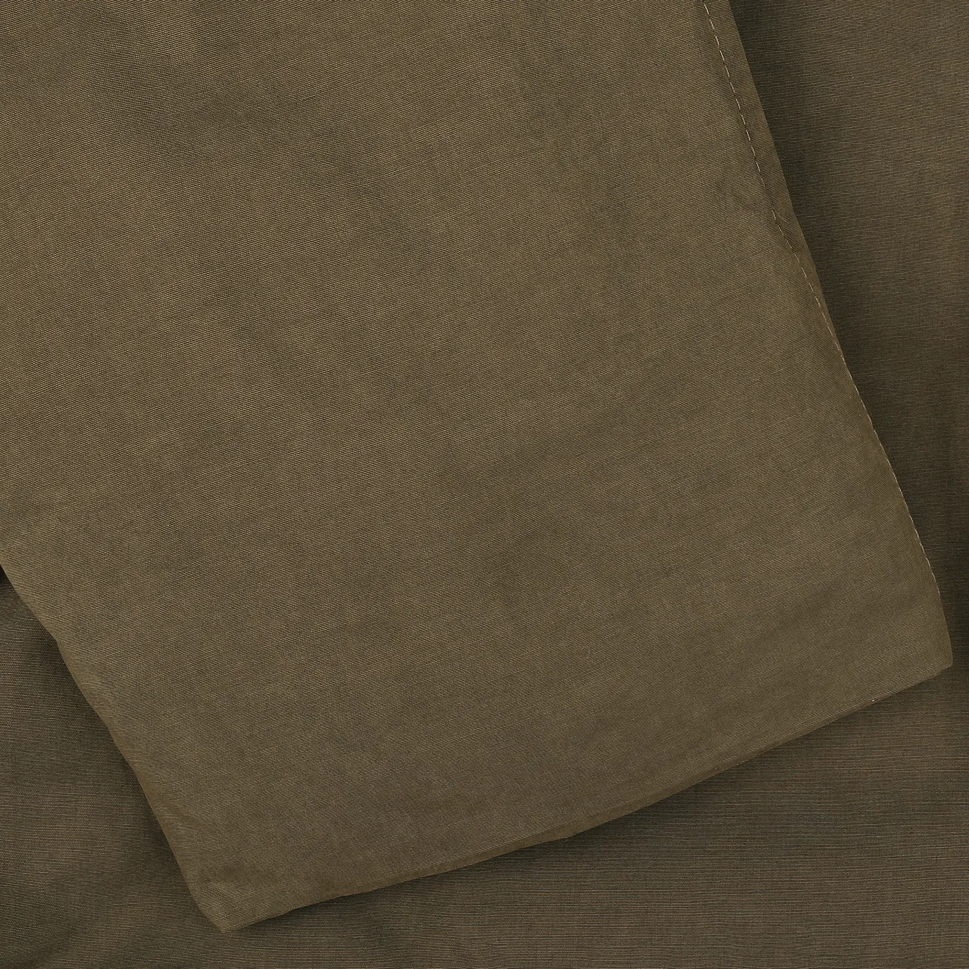 Green Waxed Cotton Down Padded Archive Jacket