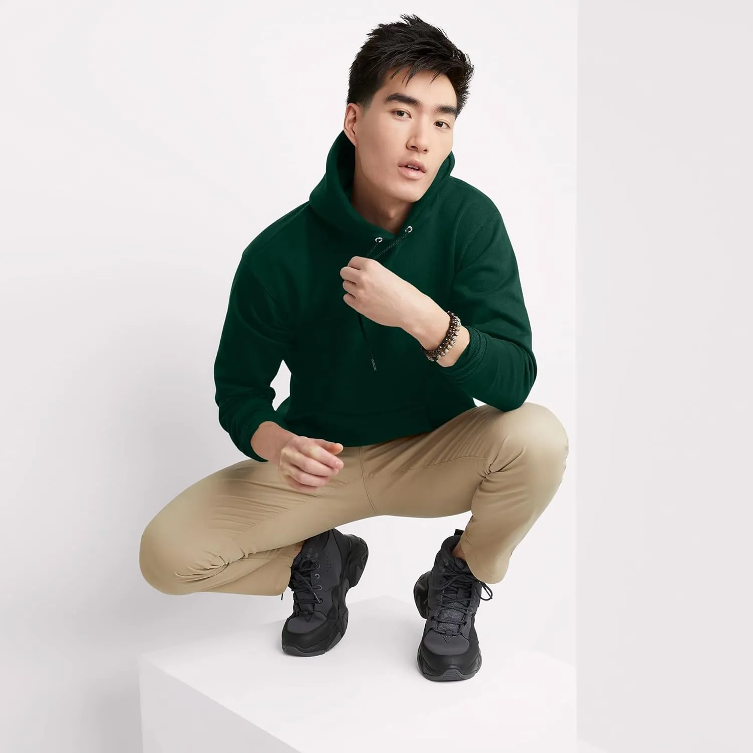 Hanes Men's EcoSmart Fleece Hoodie Sweatshirt