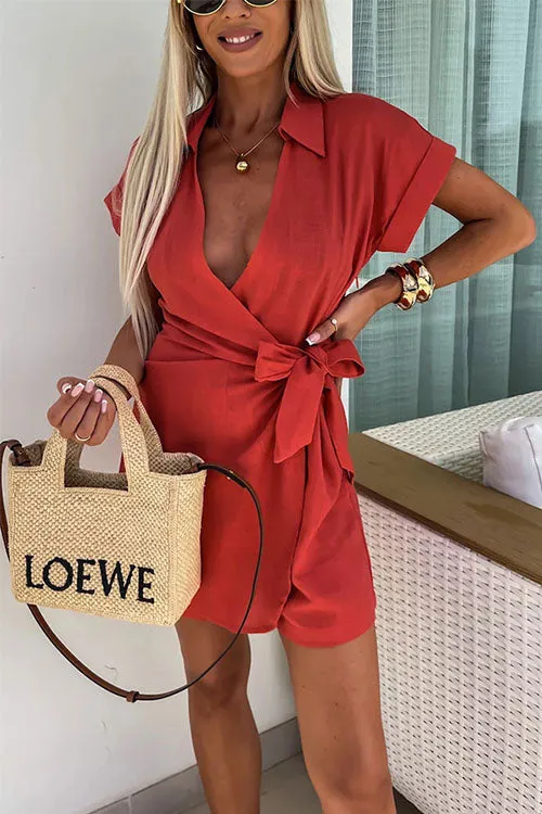 Hera - Chic Wrap Jumpsuit