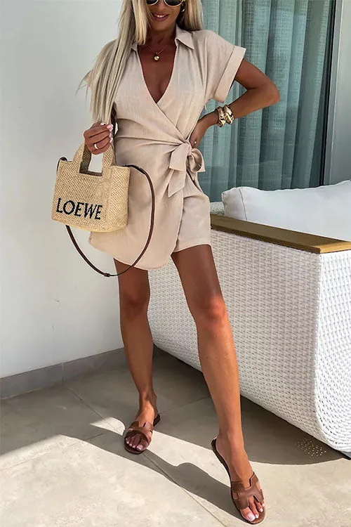 Hera - Chic Wrap Jumpsuit