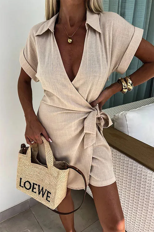 Hera - Chic Wrap Jumpsuit