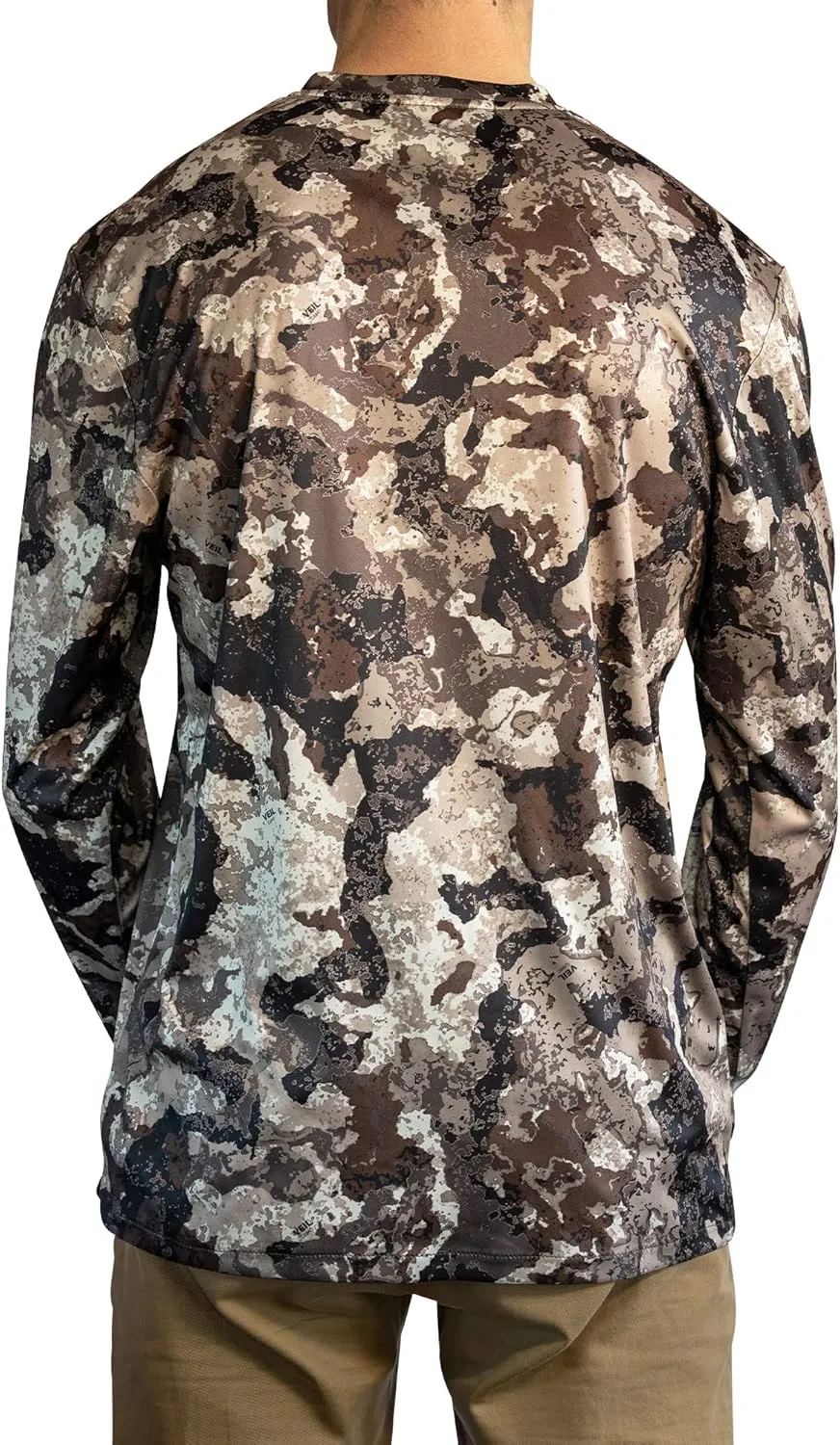 HOT SHOT Mens Camo Hunting Long Sleeve Shirt  Quick Dry Performance Shirt