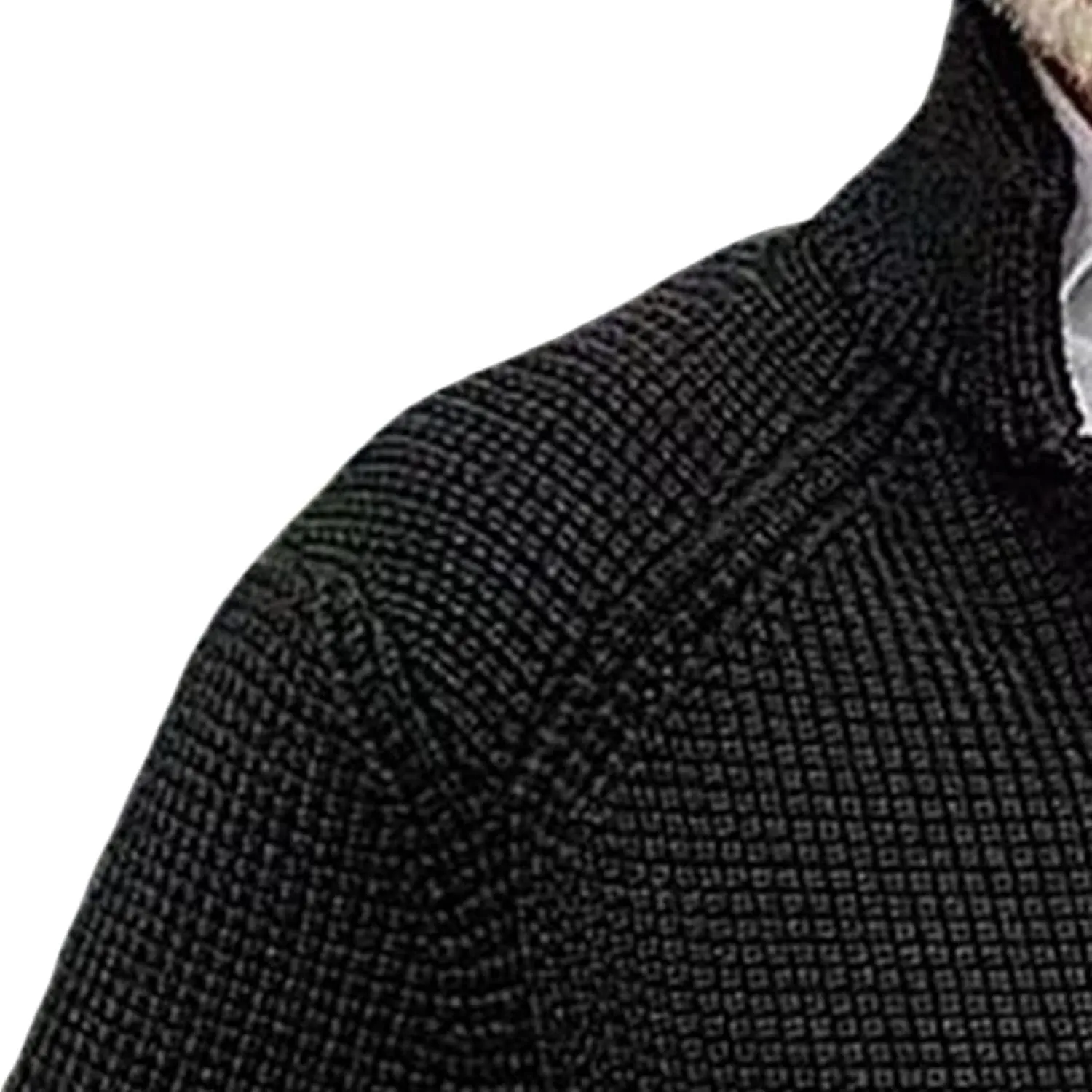 JEsilunmaMY Mens Solid Color Waffle Knit Cardigan Casual Button Up Pocket Blazer Jacket Fall Winter Slim Fit Sweater Coat