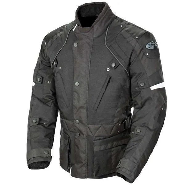 Joe Rocket 'Ballistic Revolution' Mens Black Textile Motorcycle Jacket