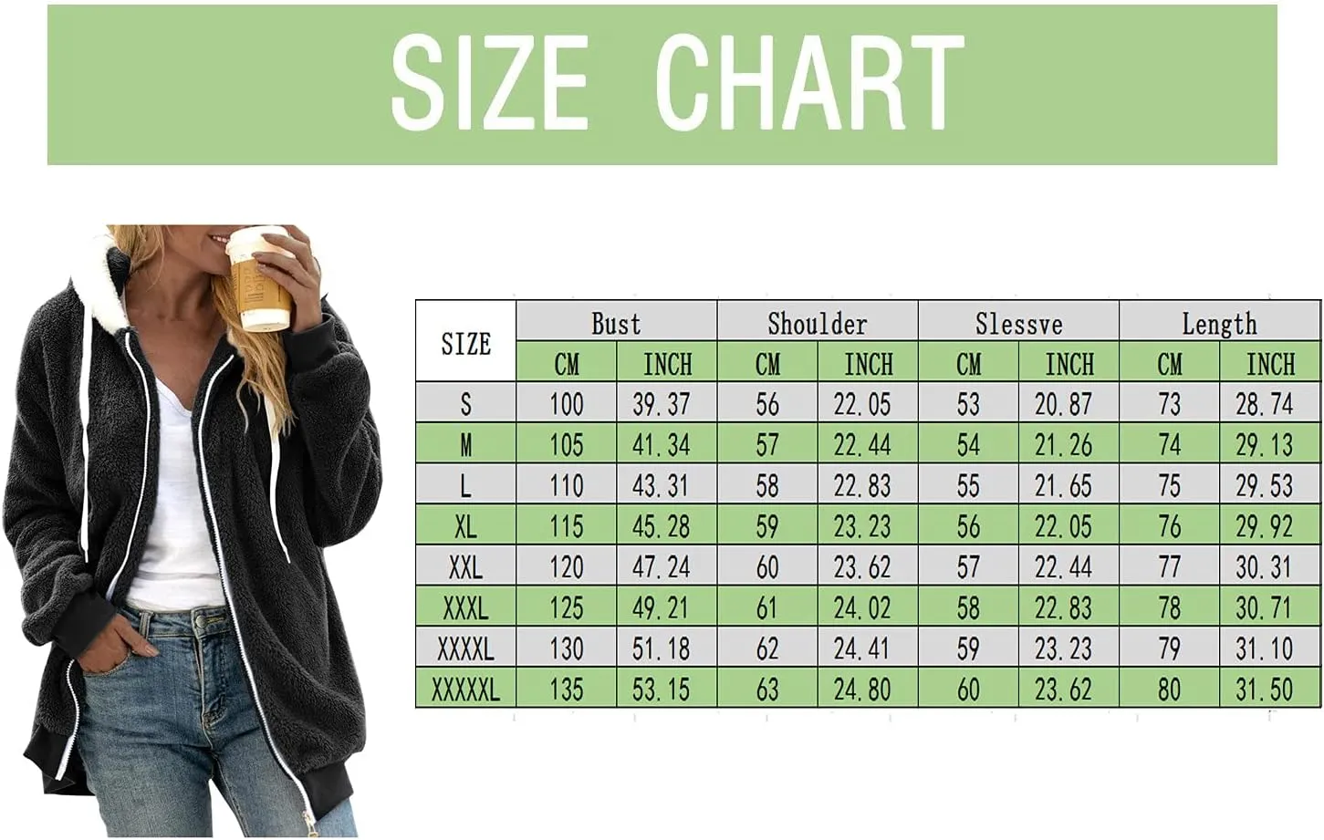 LCMTWX Fuzzy Shaggy Teddy Coats Jacket Cute Hooded Pullover Sweatershirt Solid Artificial Wool Coats Outwear Winter Coat