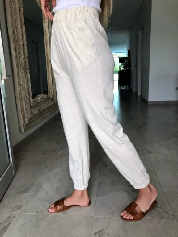 Lined Cuffed Pants