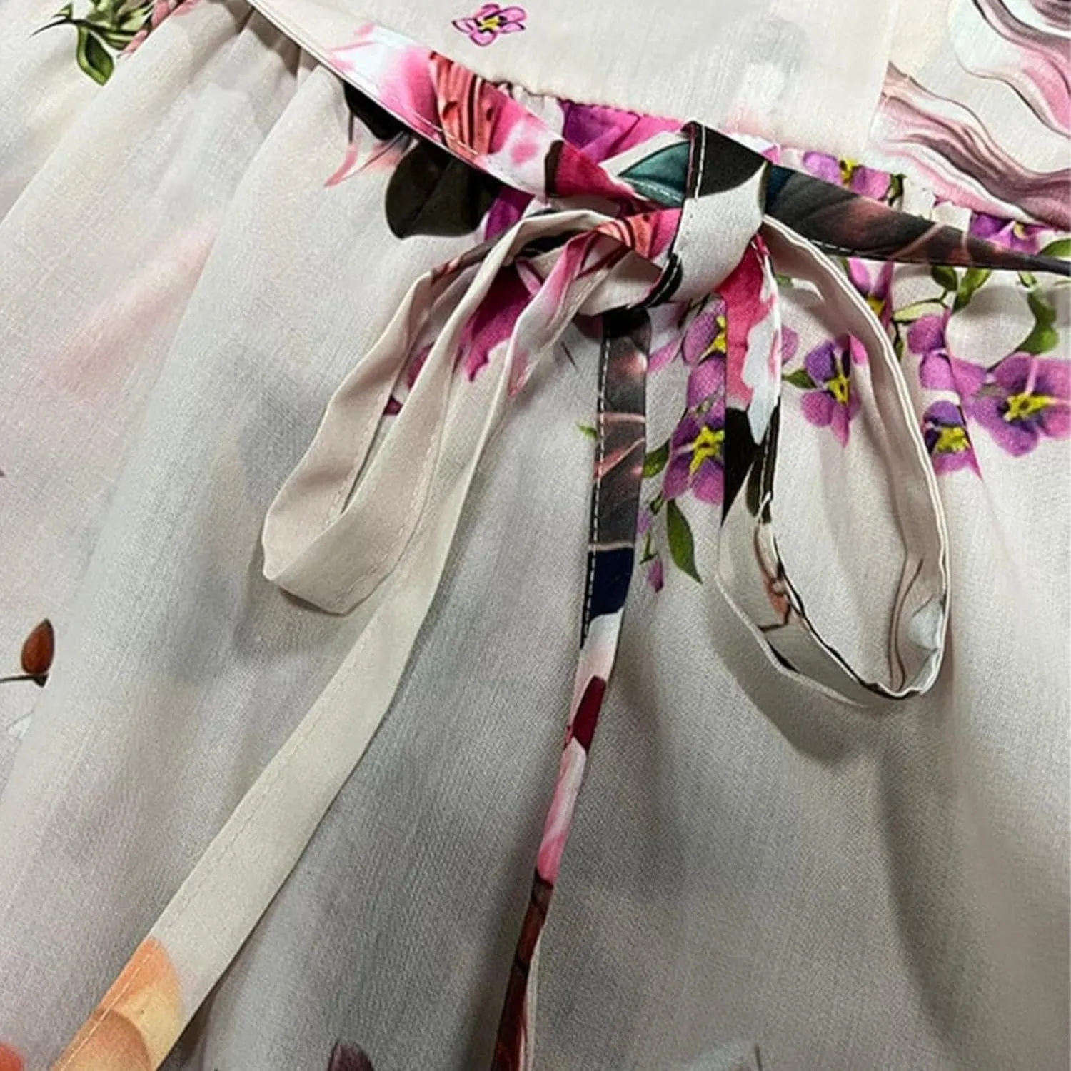 Linen Dresses Women 2025 Plus Size Floral Maxi Dress Short Sleeve Button Down t-Shirt Dress Swing Beach Sundresses