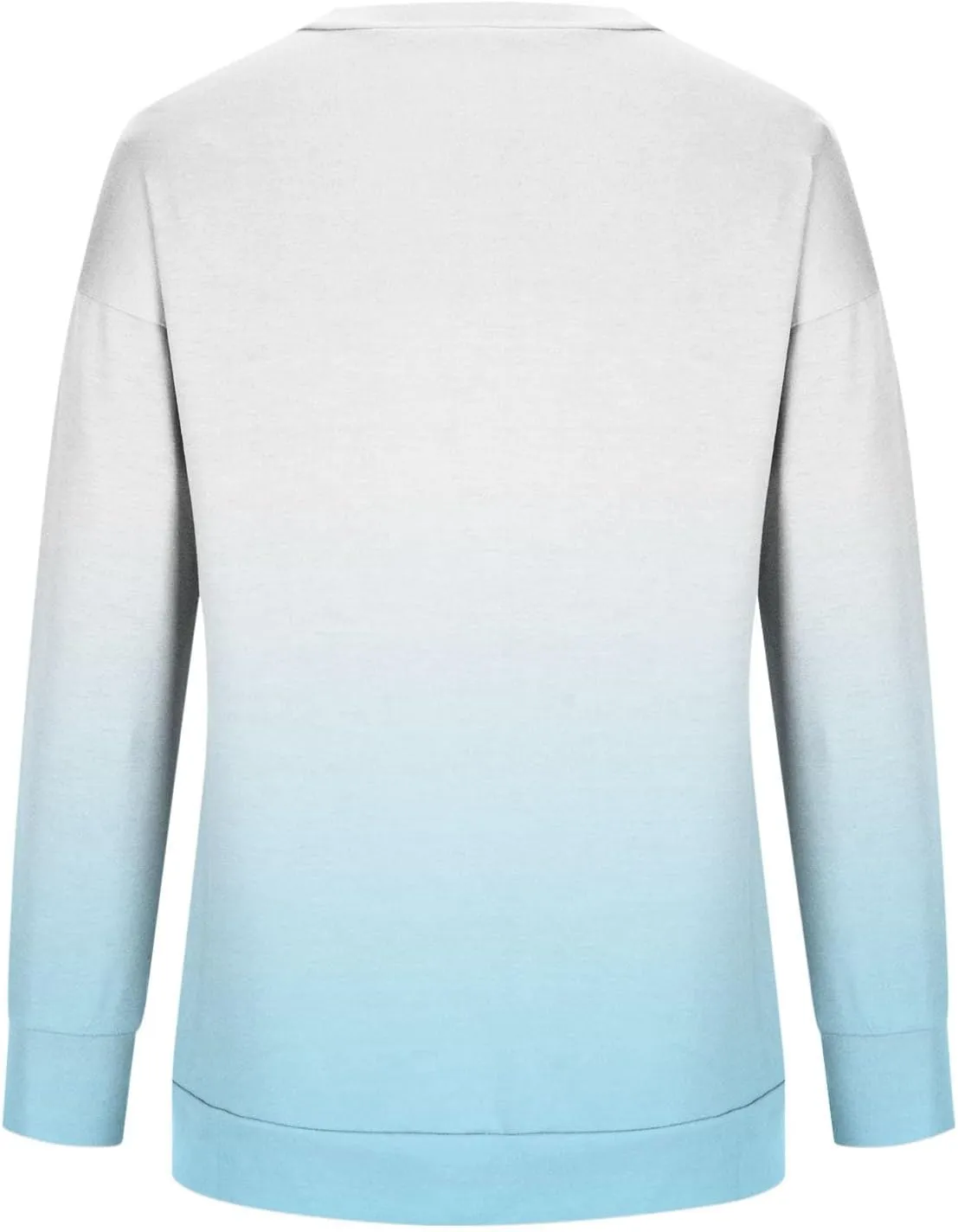 Long Sleeve Shirts for Women 2023 Tie Dye Print Oversized Sweatshirts Side Slit Pullover Tops for Leggings