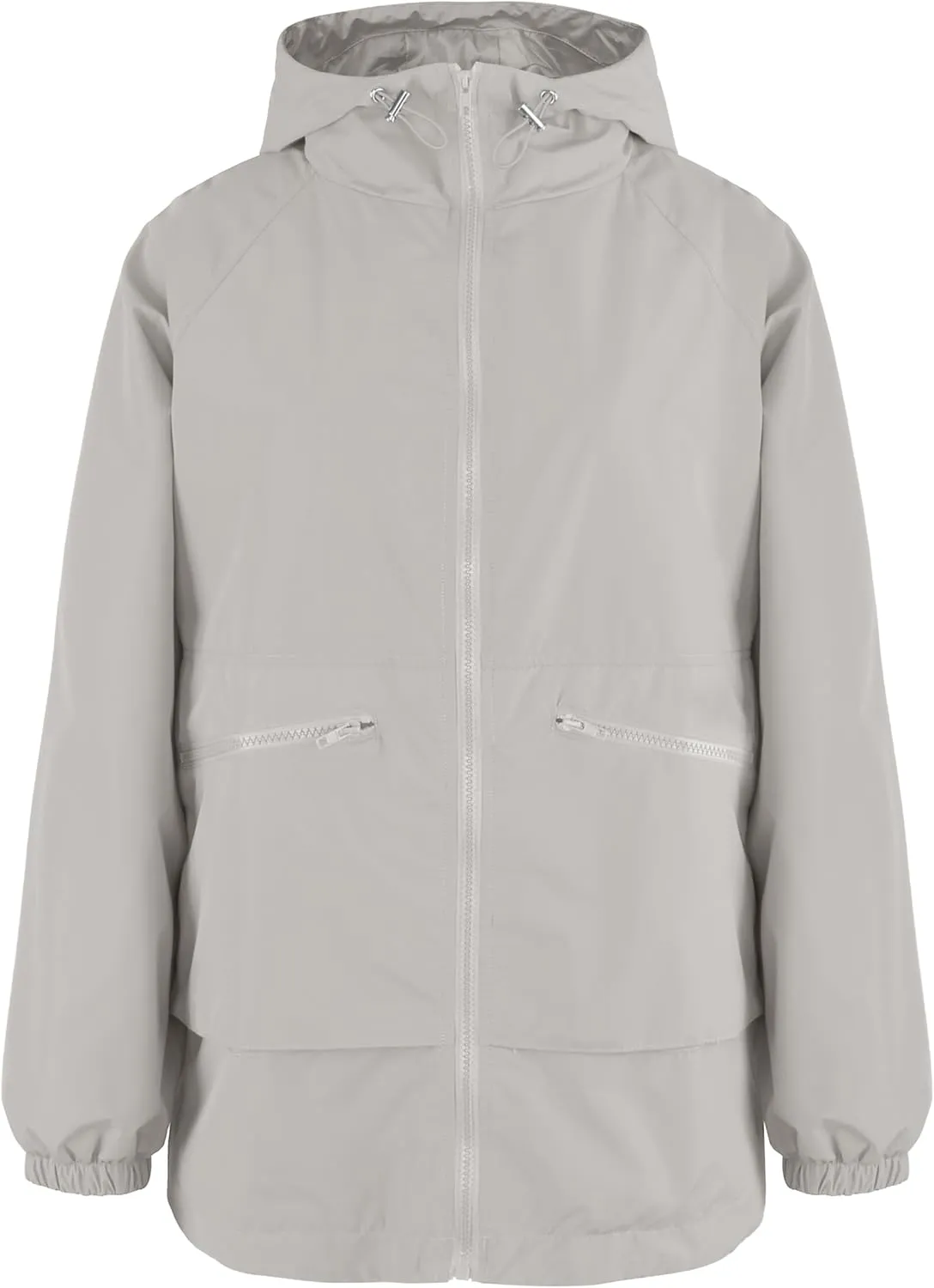 MAKARTHY Rain Jacket Women Waterproof Lightweight Jacket With Hood Packable Raincoat with Pockets S-XXXL