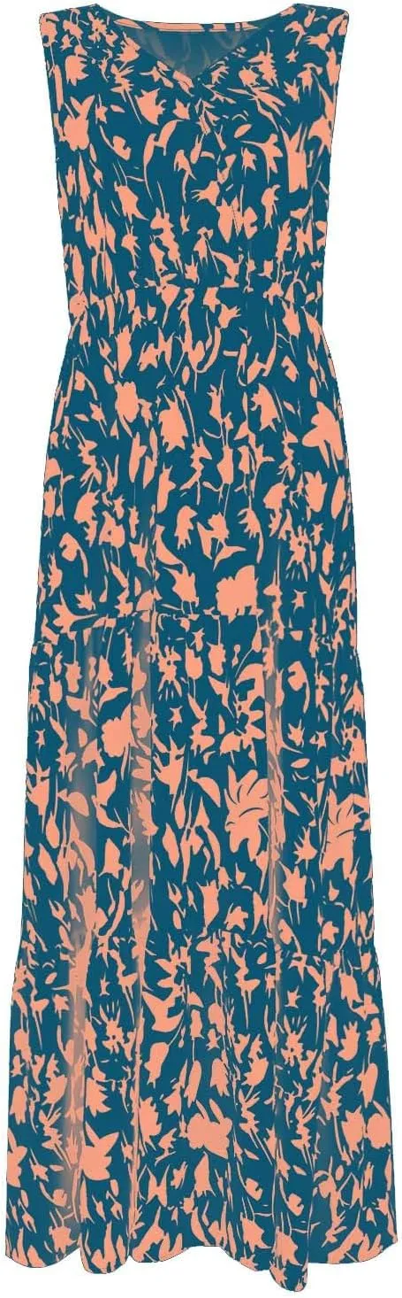 Maxi Dresses for Women 2025 Casual Spring Summer Maxi Dress Sleeveless Sundresses Dresses for Women
