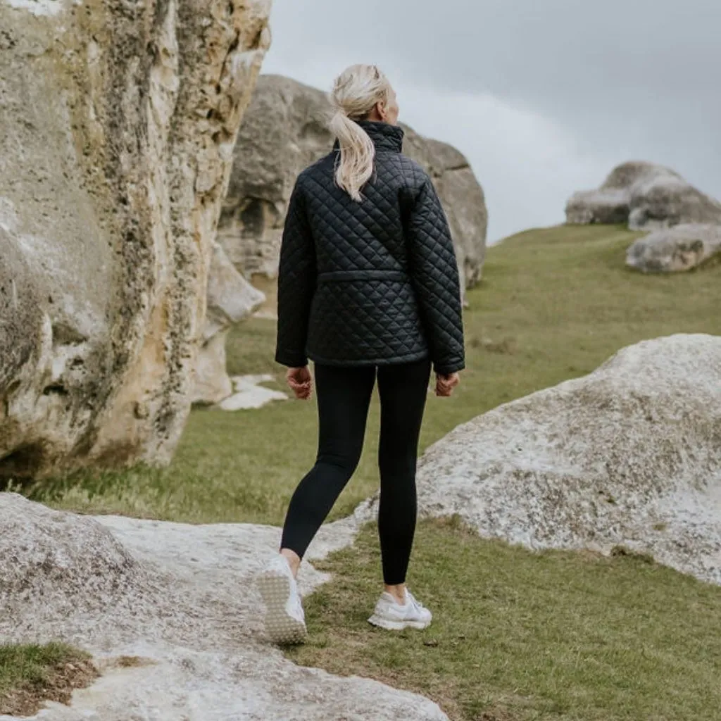 Melissa Women's Quilt Jacket - Black