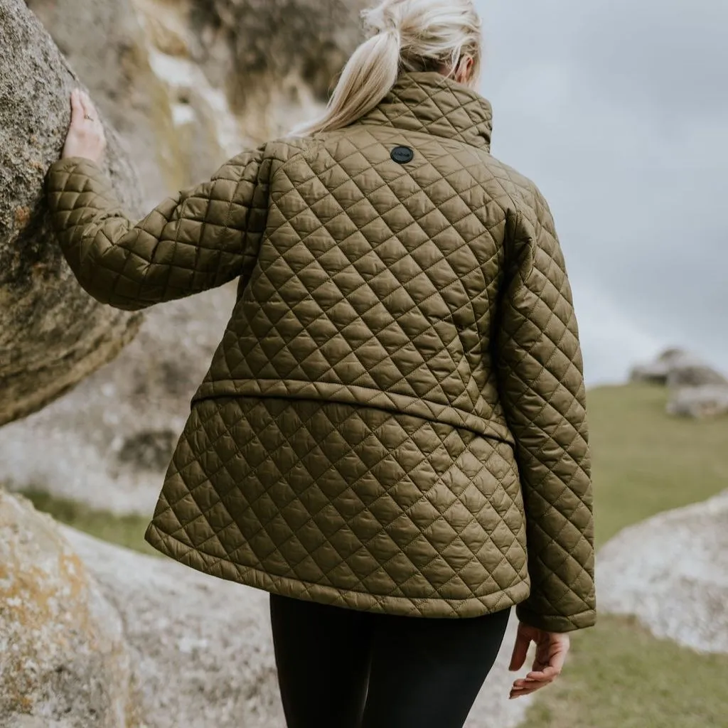 Melissa Women's Quilt Jacket - Loden