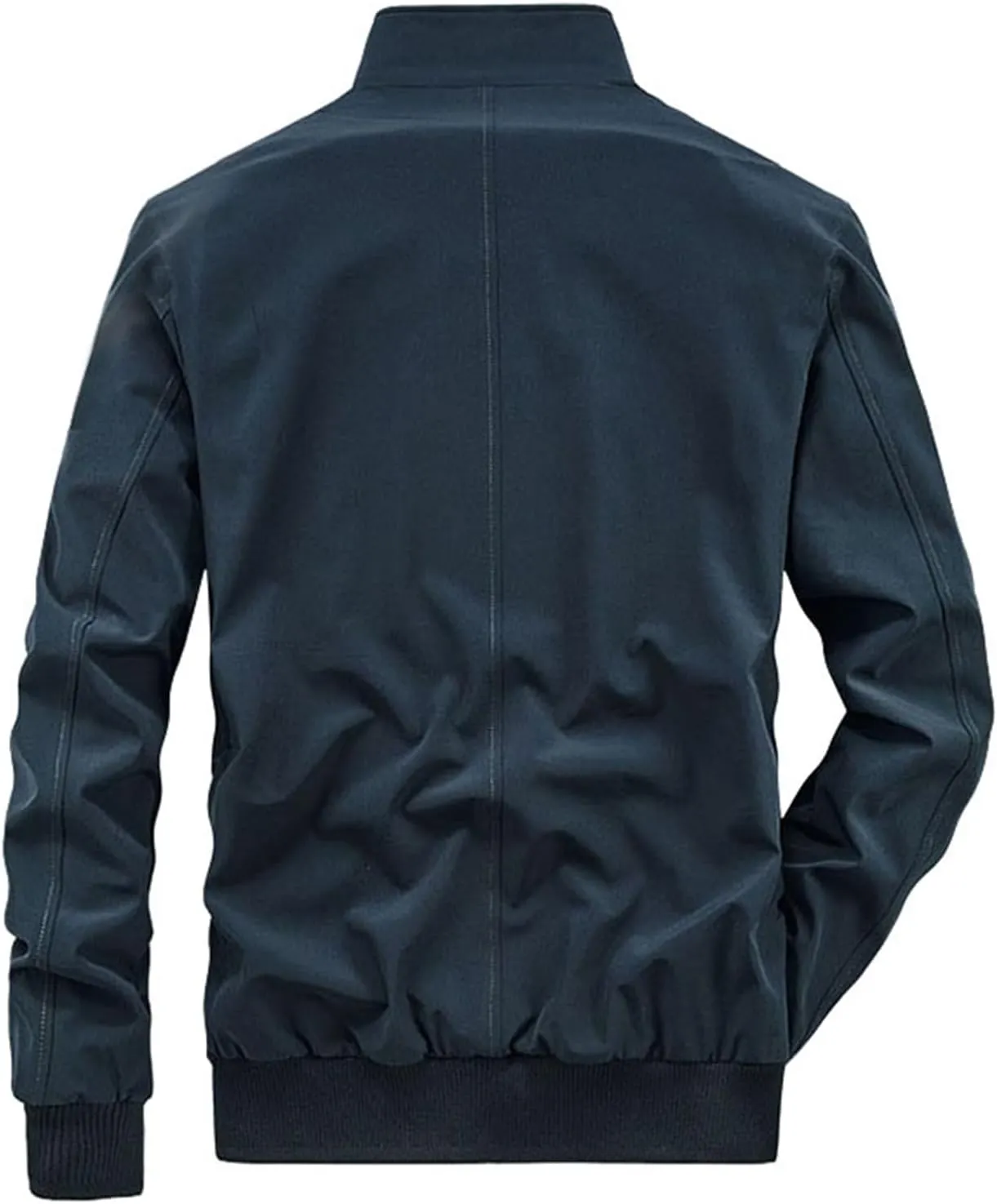 Men's Casual Slim Denim Blazer Business Jackets Two Button Suit Oversized Jacket Sport Coat