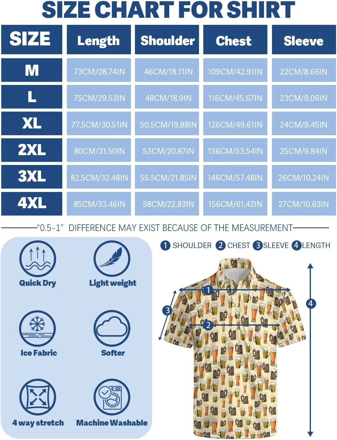 Mens Polo Shirt Performance Moisture Wicking Polo Shirts Short Sleeve Golf Shirt Mens Tennis Polo Shirt