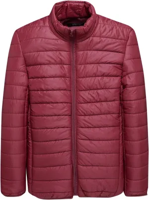 Men's Puffer Jacket Lightweight Packable Down Coat Stand Collar Quilted Jacket Plus Size Warm Casual Winter Jacket