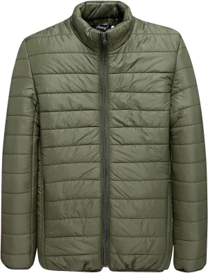 Men's Puffer Jacket Lightweight Packable Down Coat Stand Collar Quilted Jacket Plus Size Warm Casual Winter Jacket