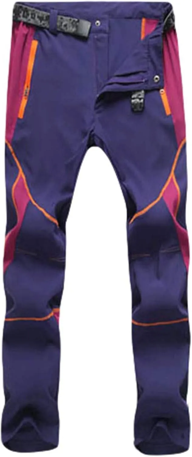 Men's Winter Pants Waterproof Softshell Snowboard Pants Outdoor Hiking Wear Resistant Windproof Trousers with Pockets