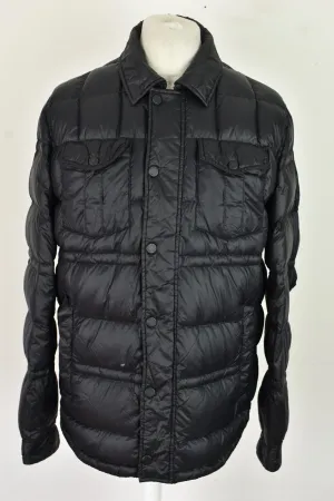 MICHAEL KORS Black Down Padded Jacket size M Mens Puffer Packable Outdoors