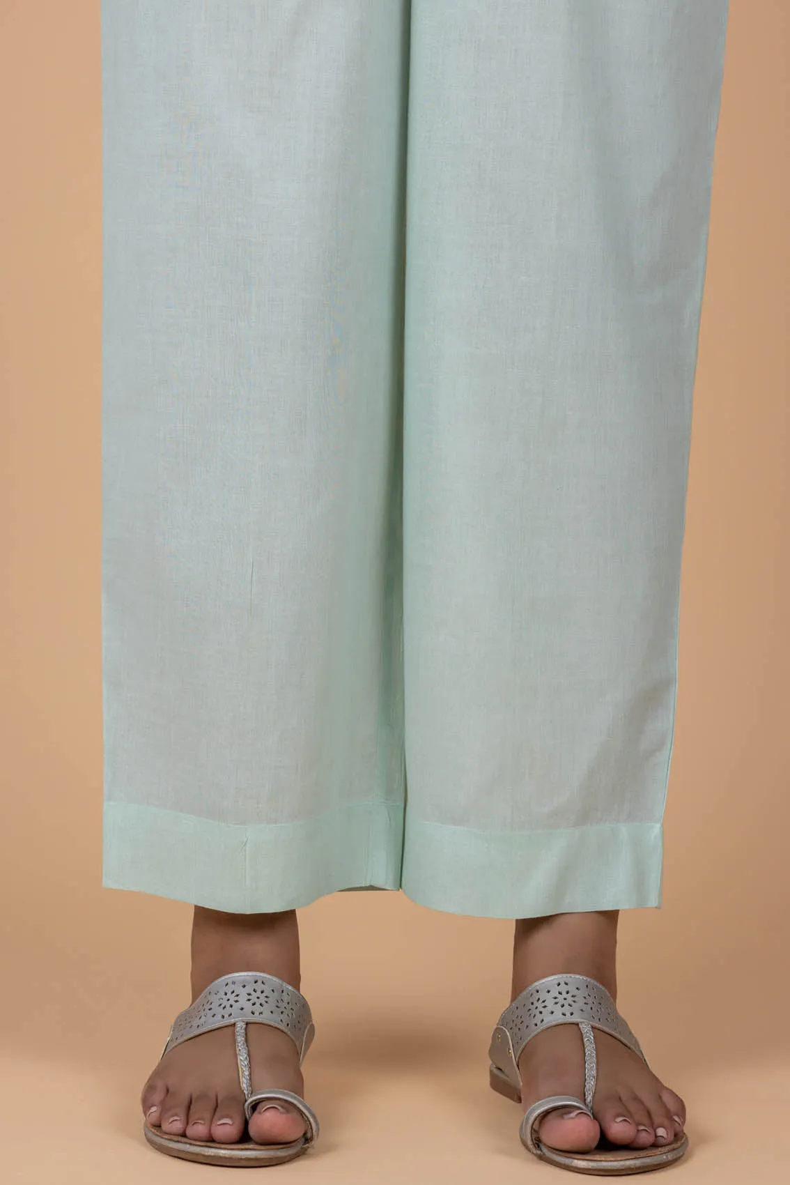 Mint Straight Trousers