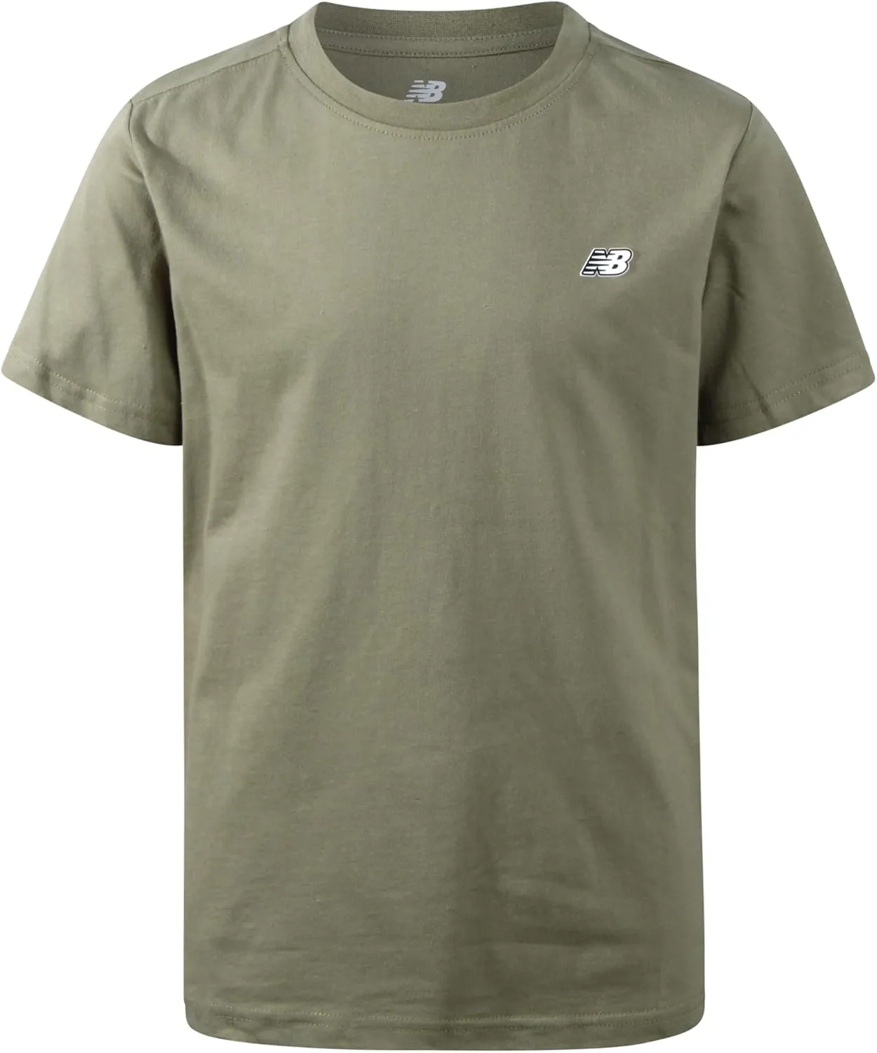 New Balance Boys' T-Shirt - Classic Cotton Active T-Shirt for Boys' - Kids Youth Crewneck Short Sleeve Shirt (8-20)