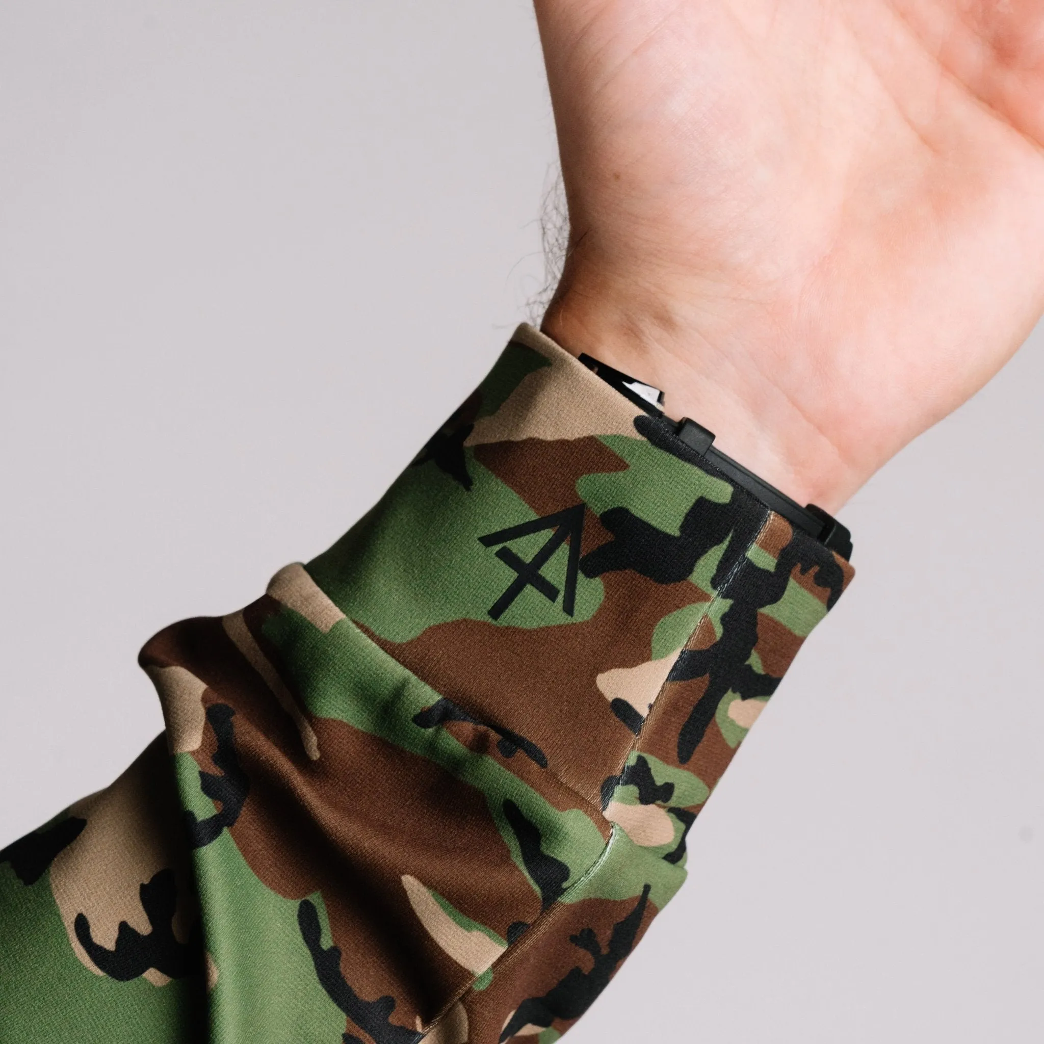 NEW! Durable Hoodie - Woodland Camo