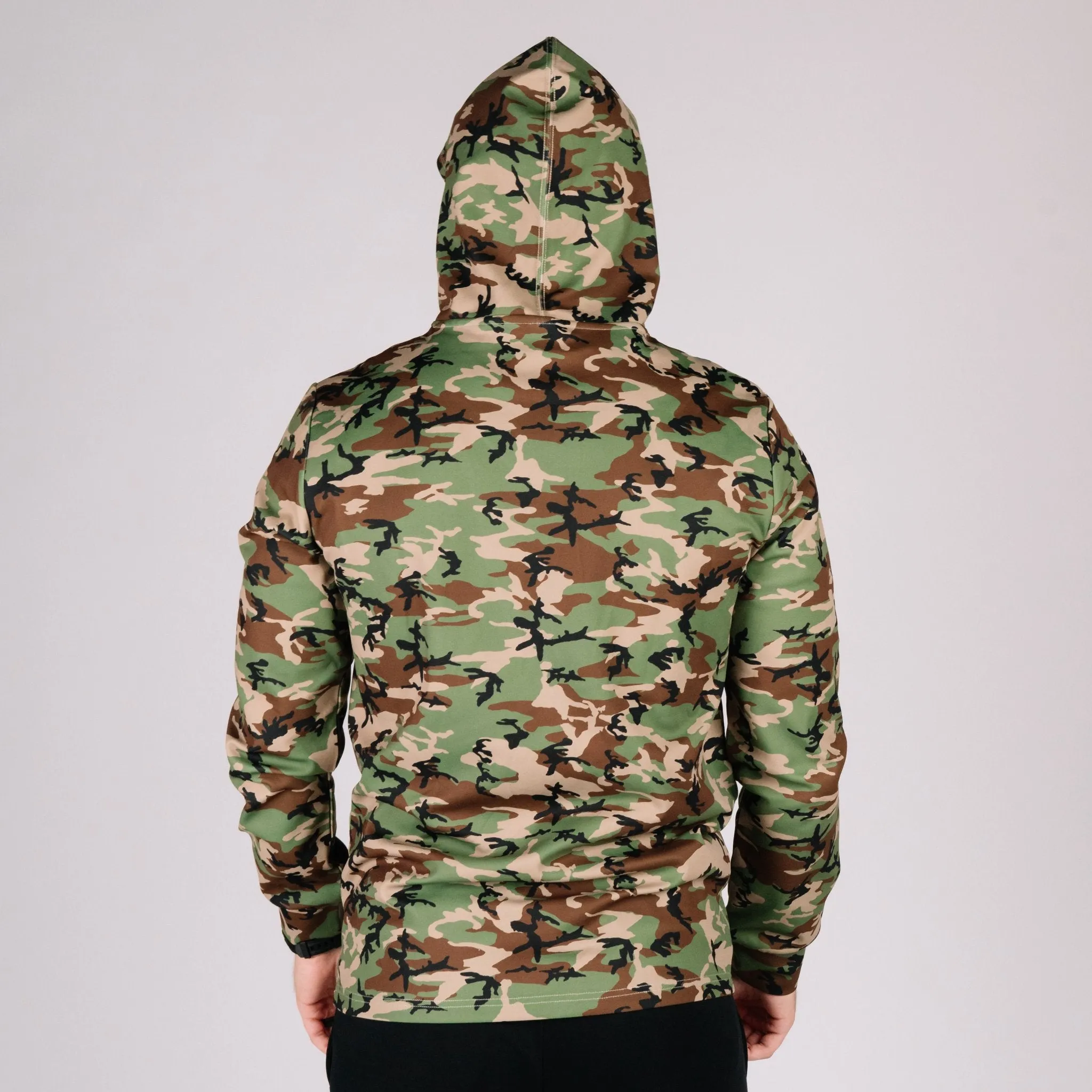 NEW! Durable Hoodie - Woodland Camo