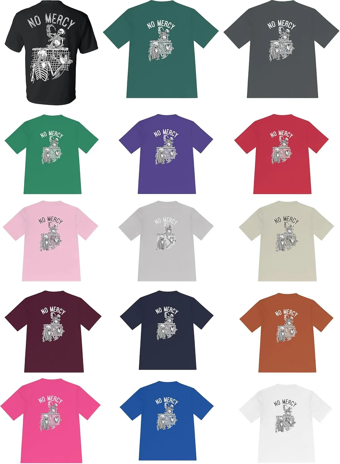 No Mercy Pickleball Performance T-Shirt (Dry-Fit)