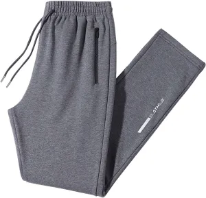 Pants for Women, Casual Sweatpants Elastic Waist Straight High Waisted Everyday Yoga