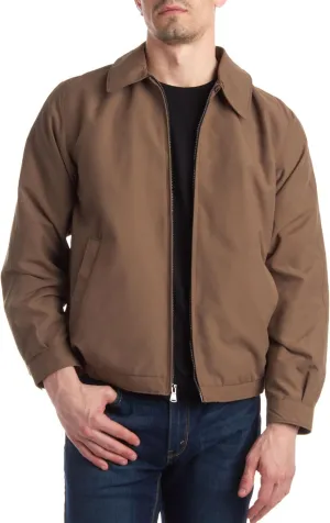 Perry Ellis Mens Golf Jacket - Lightweight Microfiber Water Resistant Windbreaker Jacket for Men with Cinched Waist (S-XL)